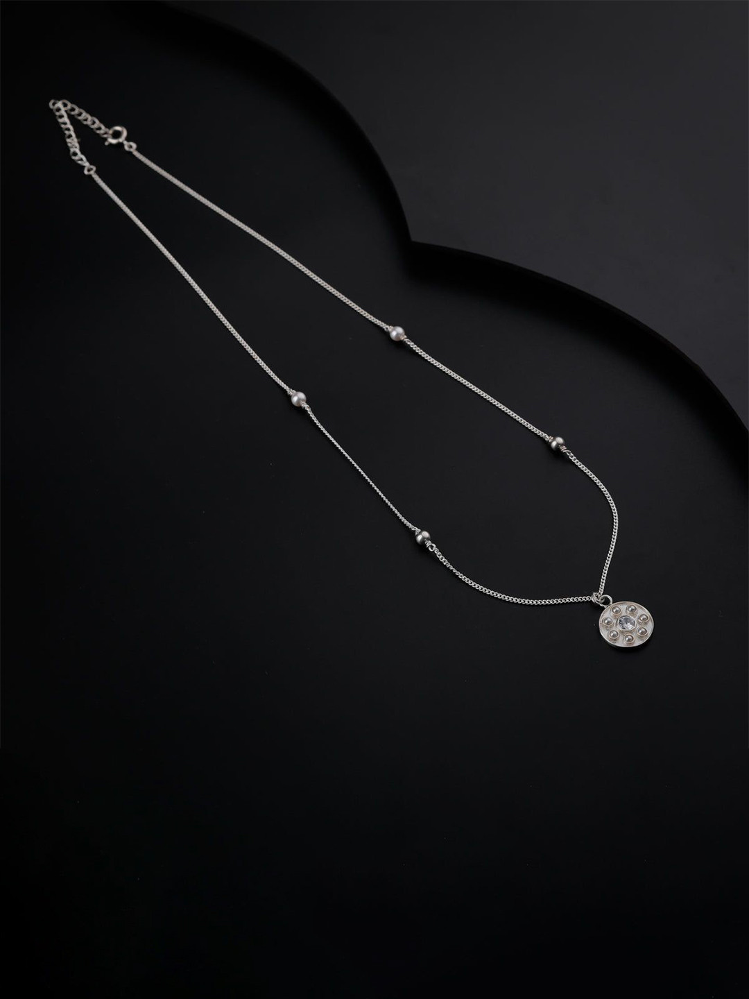 

House of Aadyaa Sterling Silver Necklace