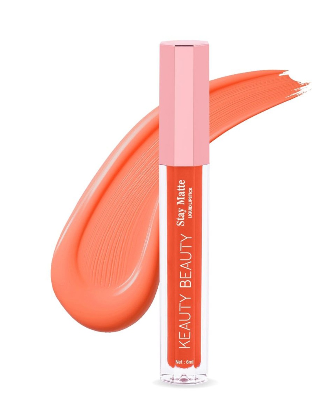 

Keauty Beauty Super Stay Matte Long Lasting Liquid Lipstick-6ml-Ruby woo 10, Peach