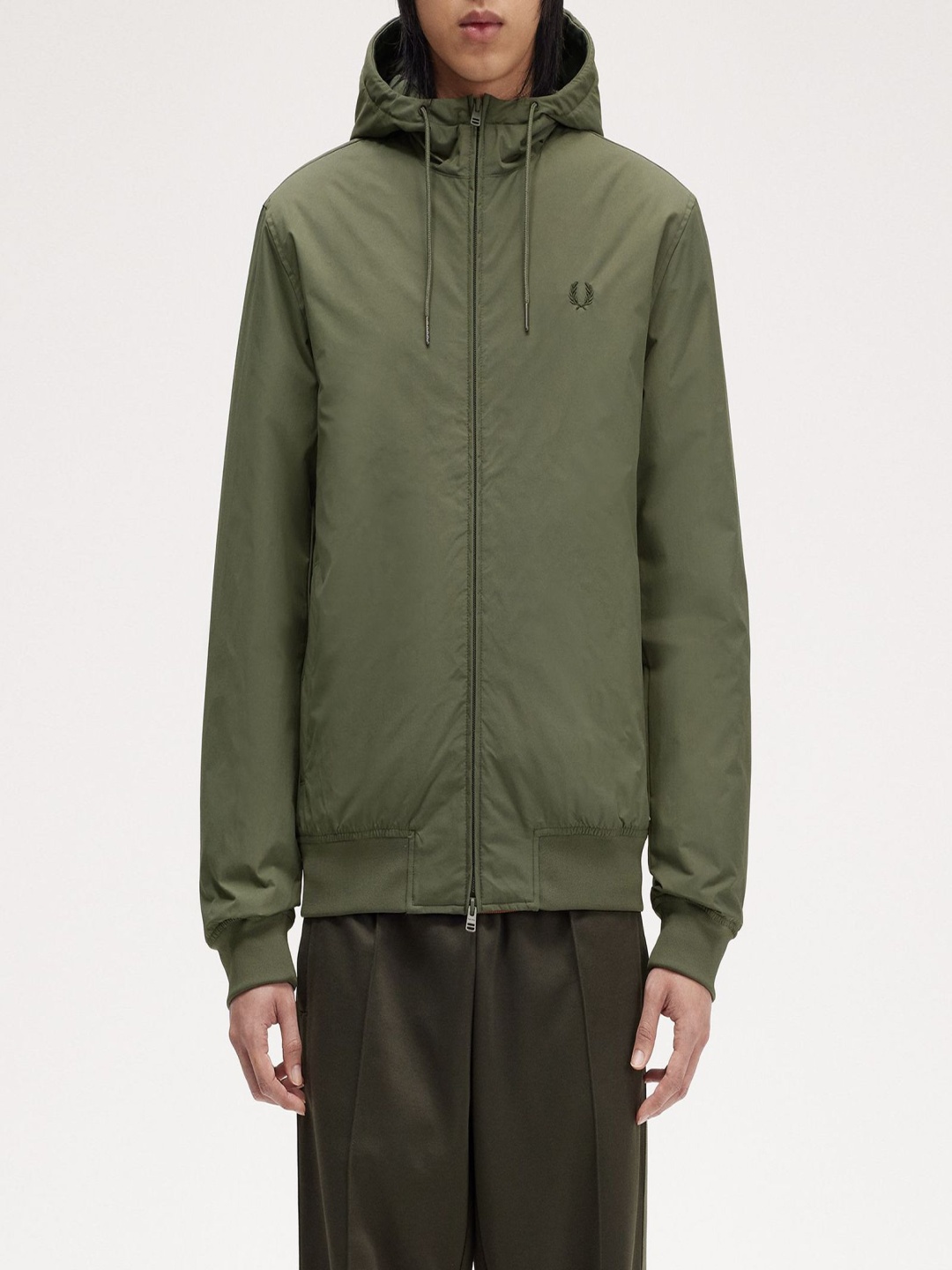 

Fred Perry Men without Longline Bomber Jacket, Green