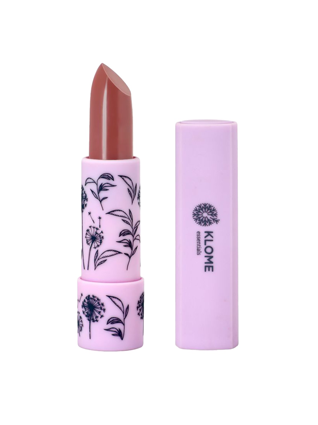 

Klome Essential Smudge Proof & Long-Lasting Bullet Lipstick With Vitamin E 4g - Nude Brown