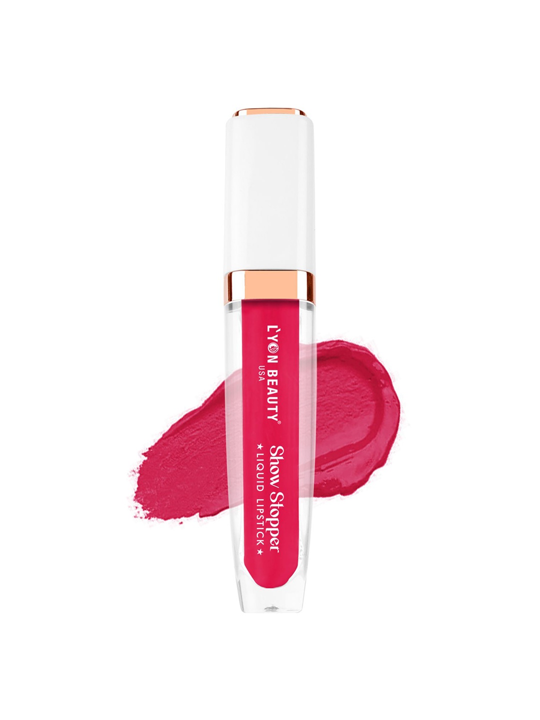 

Lyon Beauty USA Show Stopper Long Lasting Liquid Lipstick- 6ml- Pioneer Rose 02