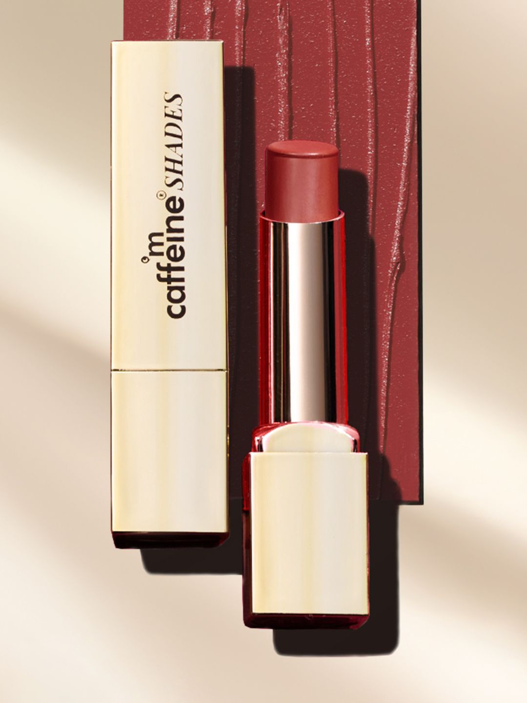 

mCaffeine SHADES Creamy Matte Lipstick - 3.5g - Pink Champagne, Nude