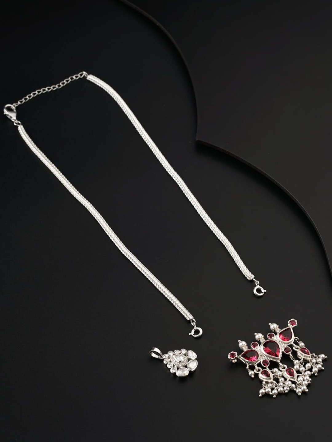 

House of Aadyaa Sterling Silver Necklace