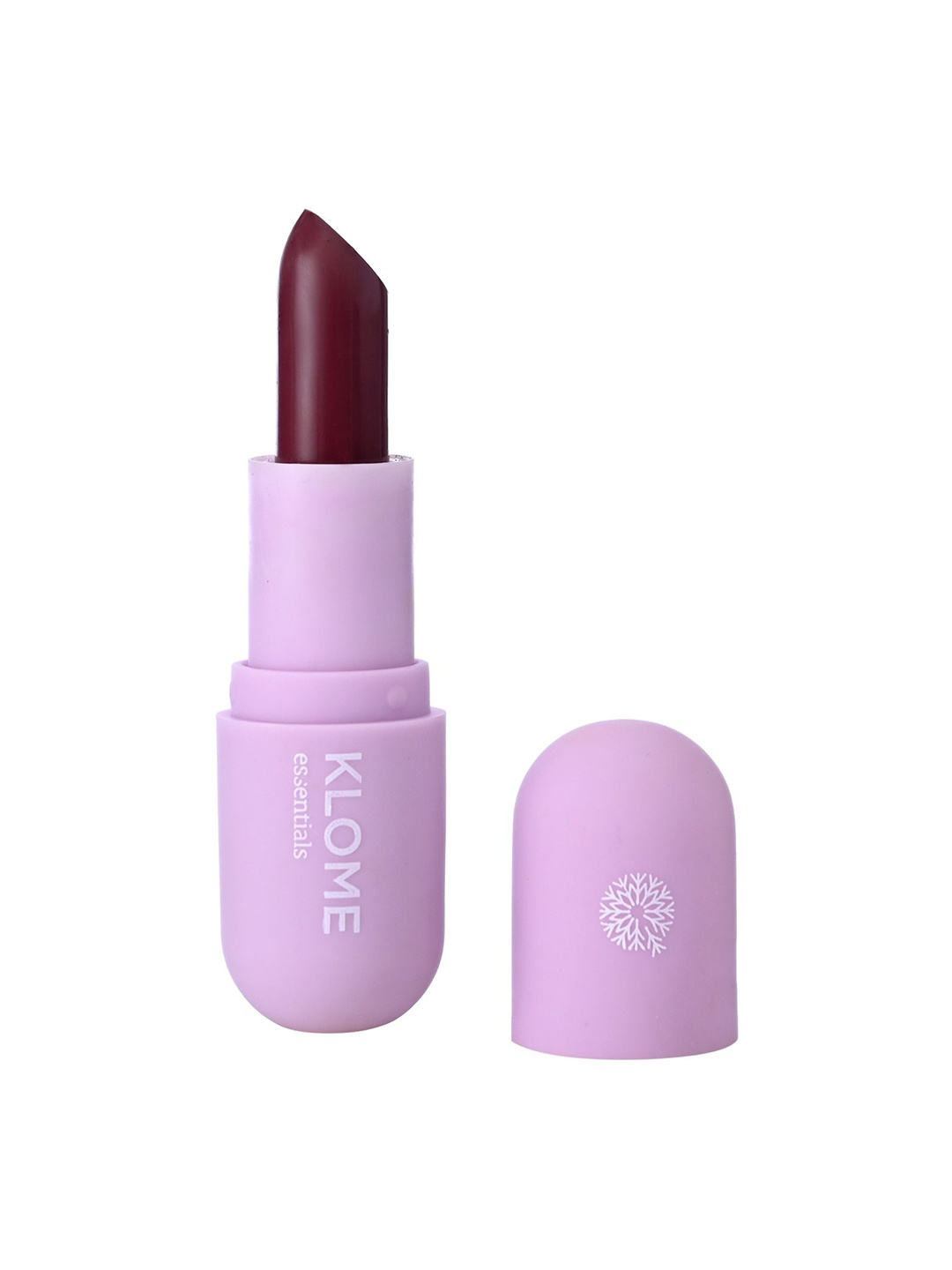 

Klome Essential Smudge Proof & Long-Lasting Bullet Lipstick With Vitamin E 2g - Nude Wine, Burgundy