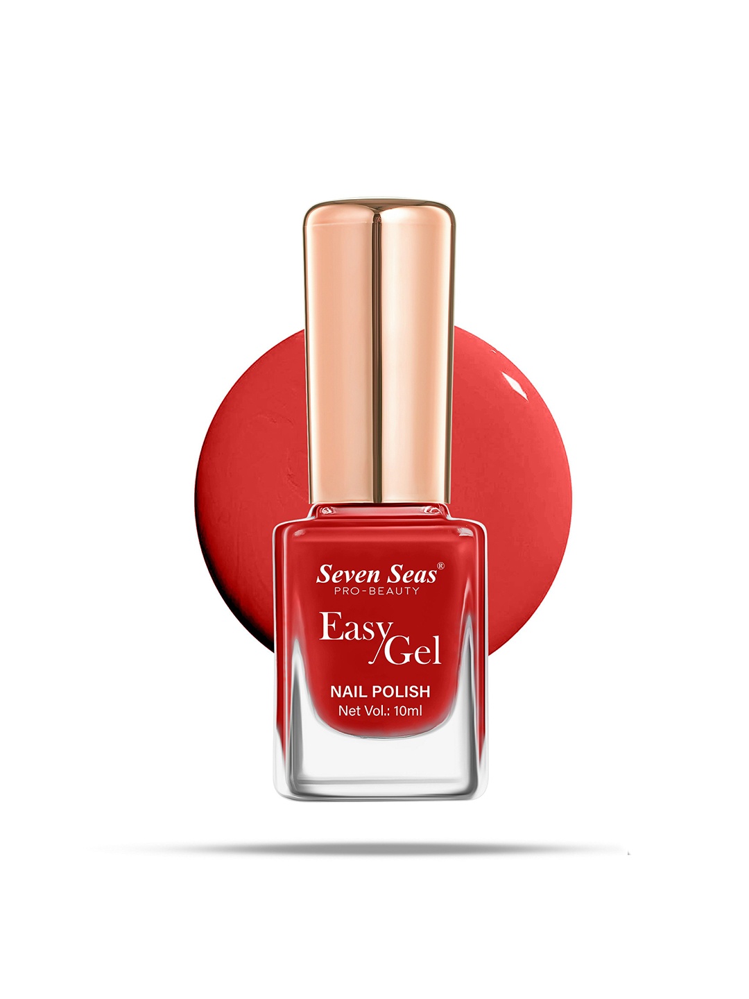 

Seven Seas Easy Gel Pro-Beauty Quick Dry Glossy Nail Polish - 10 ml - Orange - 227