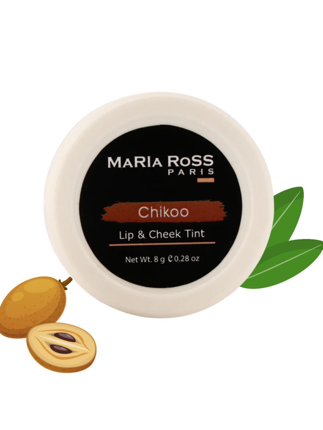 

MARIA ROSS PARIS Chikoo Lips & Cheek Tint - 8 g - Shade 02, Brown