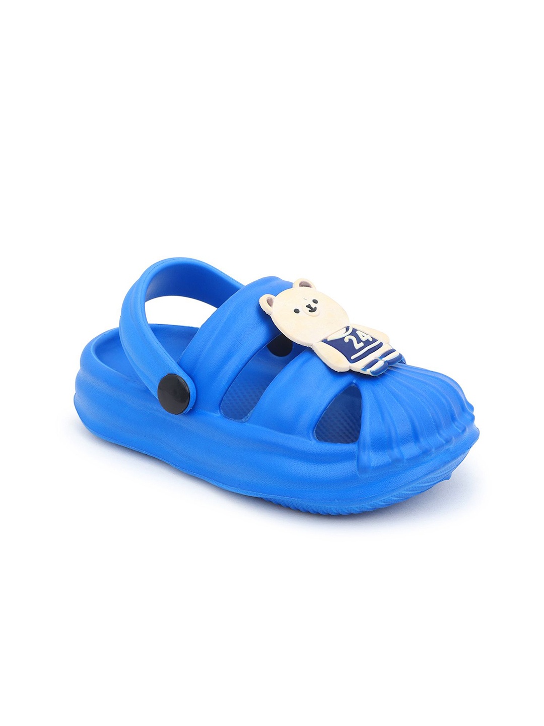 

Superminis Kids Bear Design Clogs, Blue