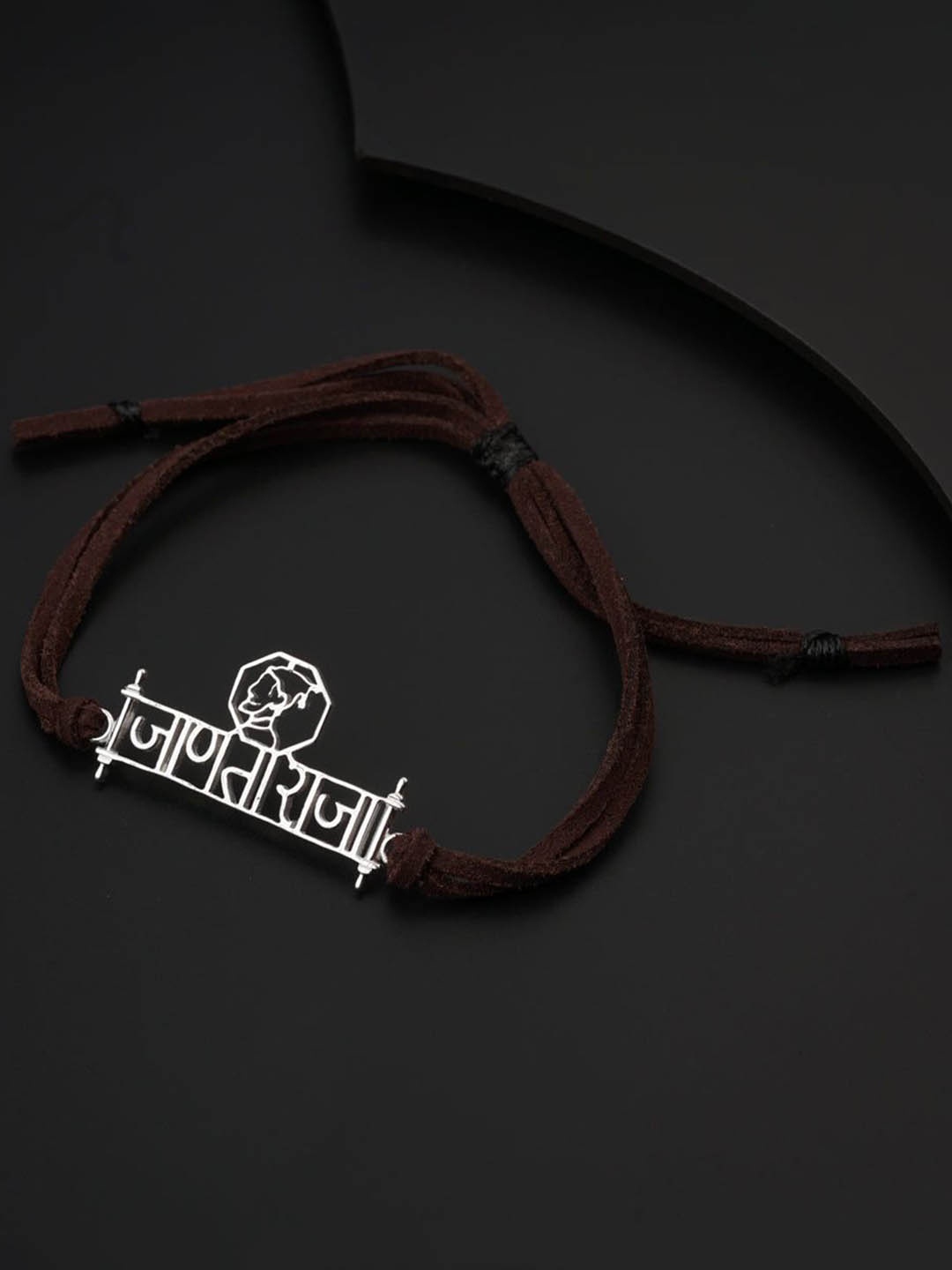 

House of Aadyaa Women Silver Wraparound Bracelet