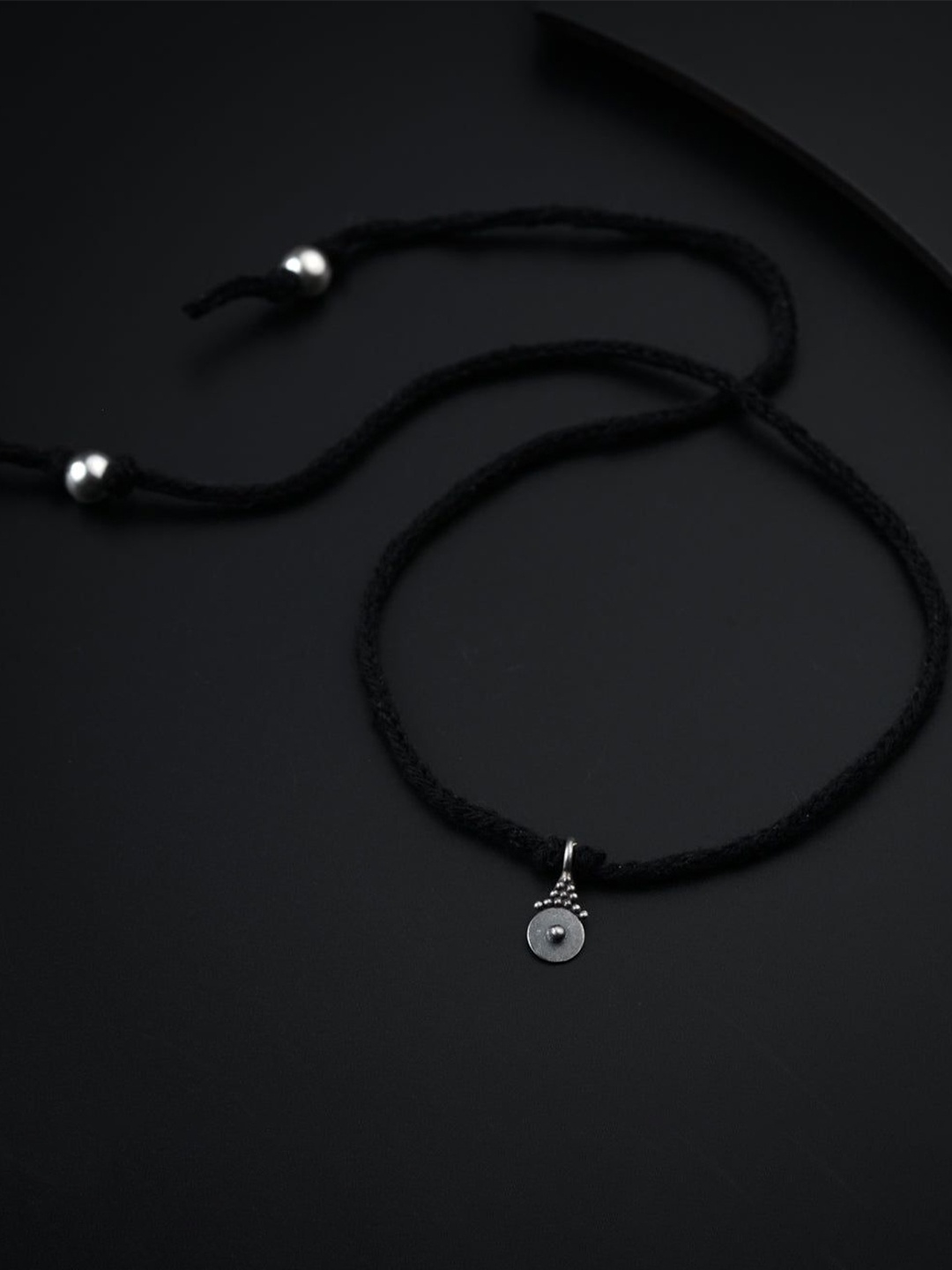 

House of Aadyaa Anklet, Silver