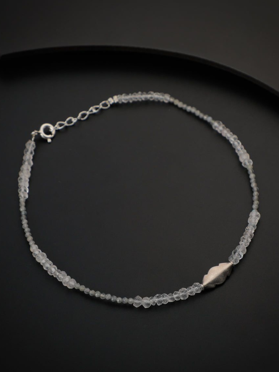 

House of Aadyaa Anklet, Silver