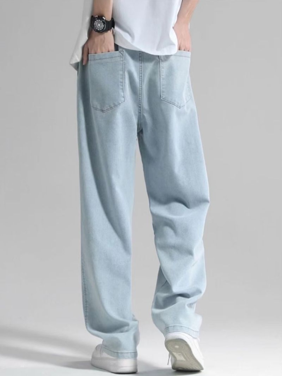

StyleCast Men Relaxed Fit Jeans, Blue