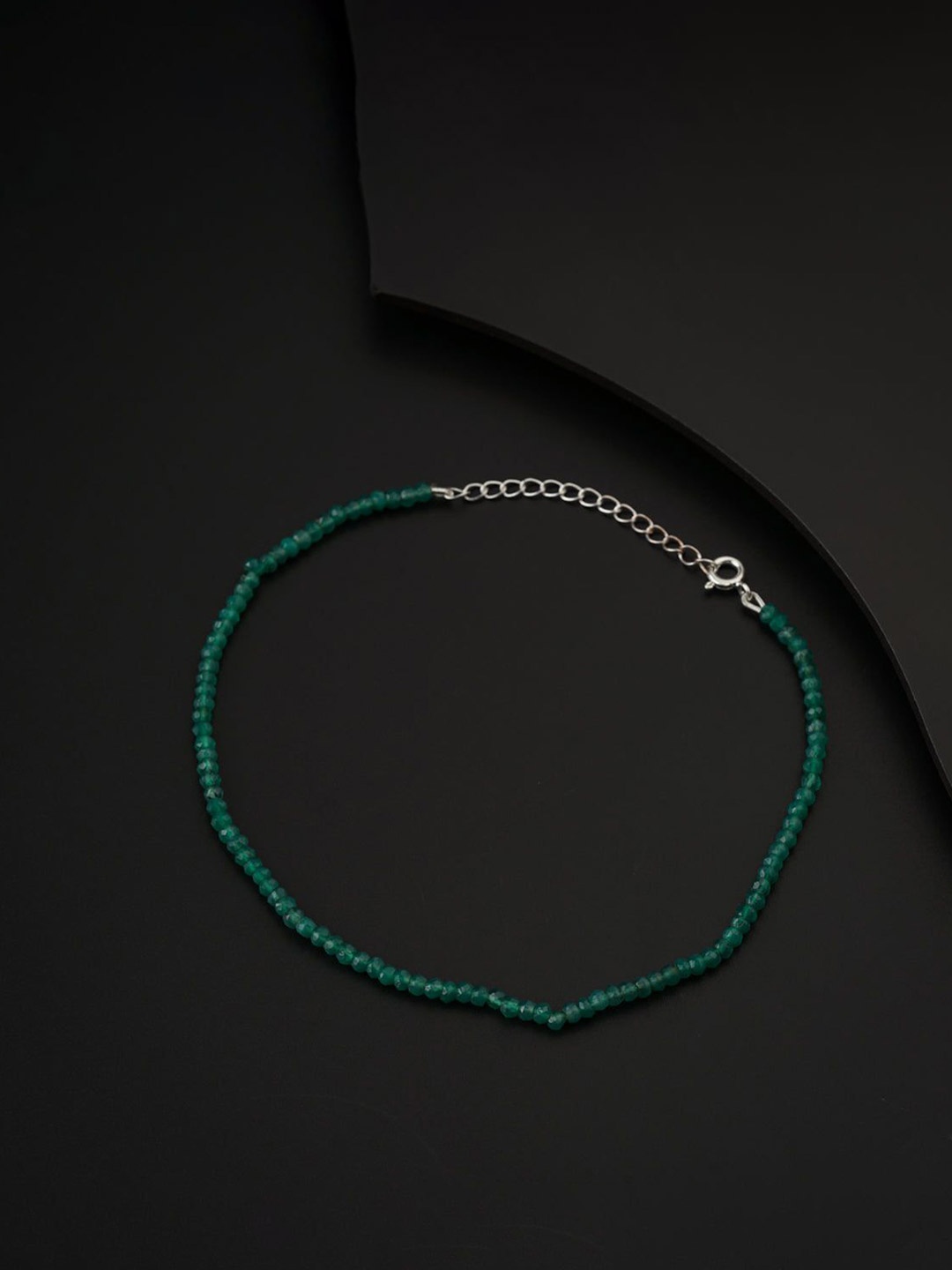 

House of Aadyaa Anklet, Silver