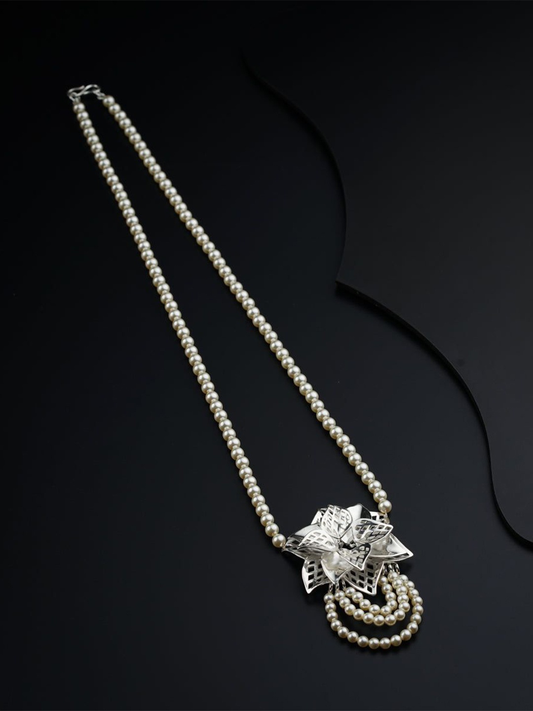 

House of Aadyaa Sterling Silver Necklace
