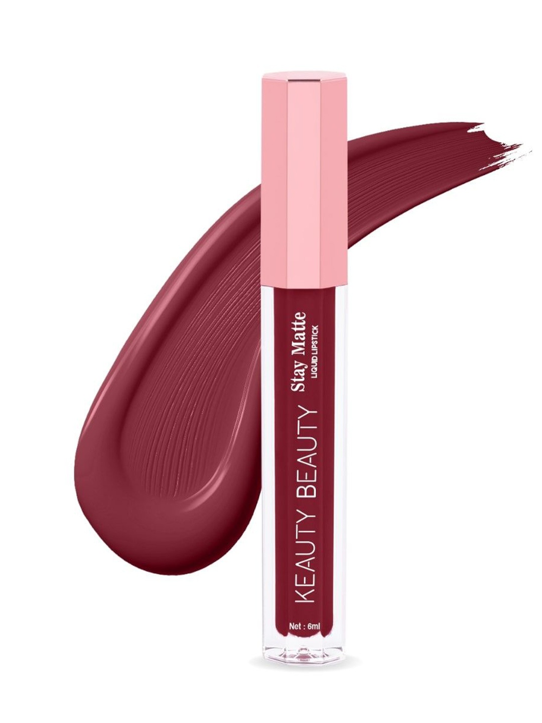 

Keauty Beauty Super Stay Matte Long Lasting Liquid Lipstick-6ml-Power bomb 11, Red