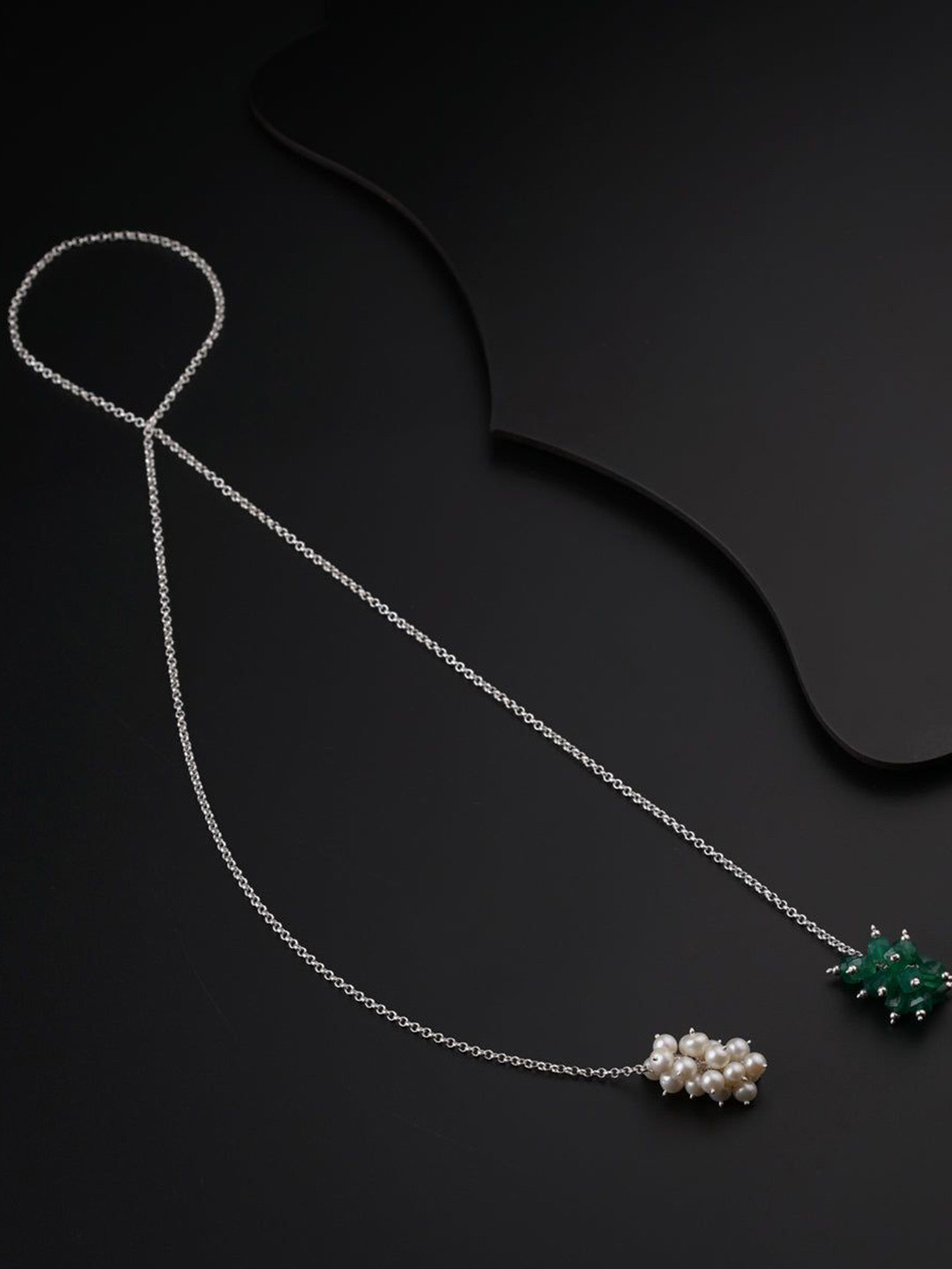 

House of Aadyaa Sterling Silver Necklace