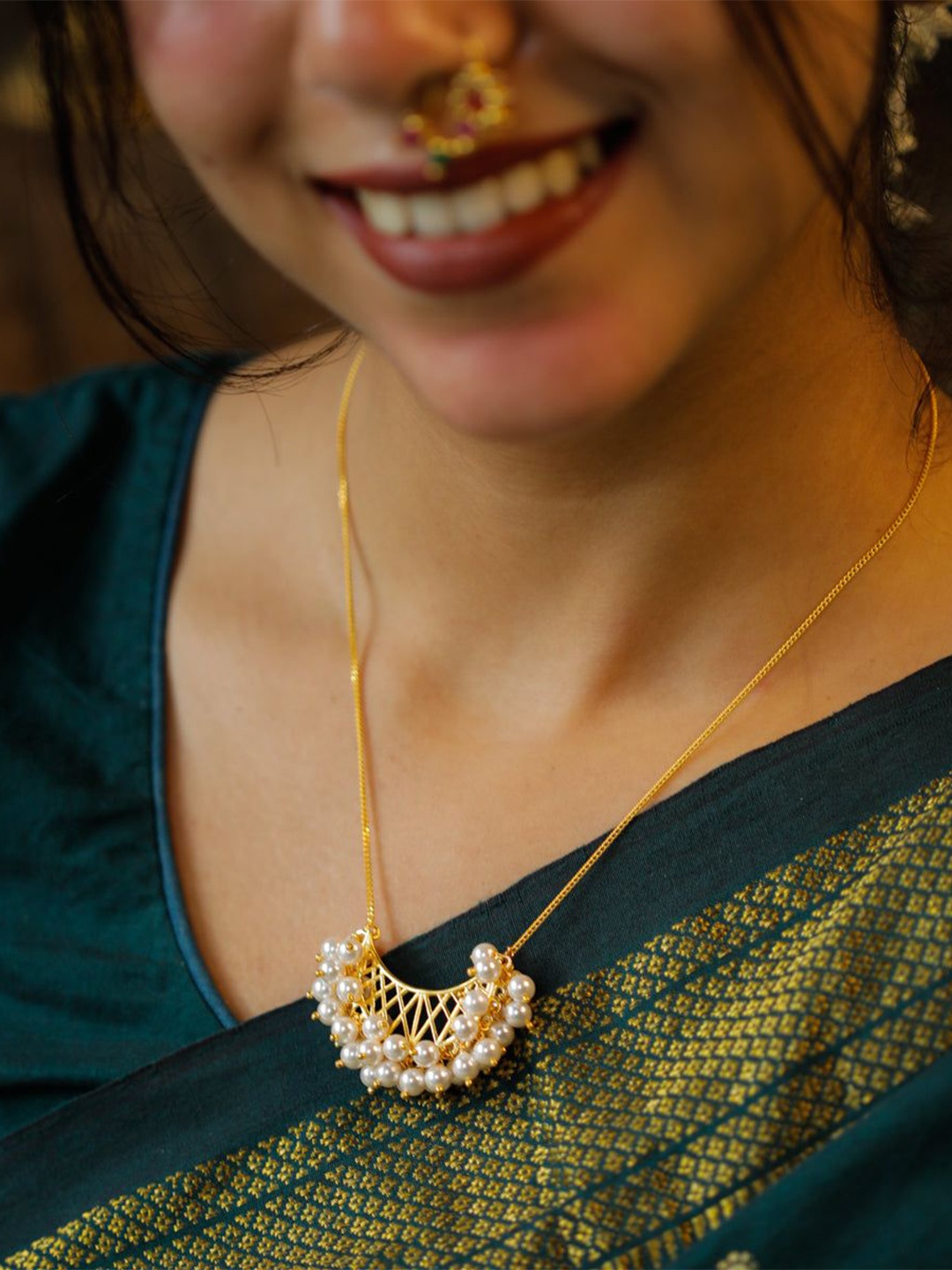 

House of Aadyaa Sterling Silver, Gold
