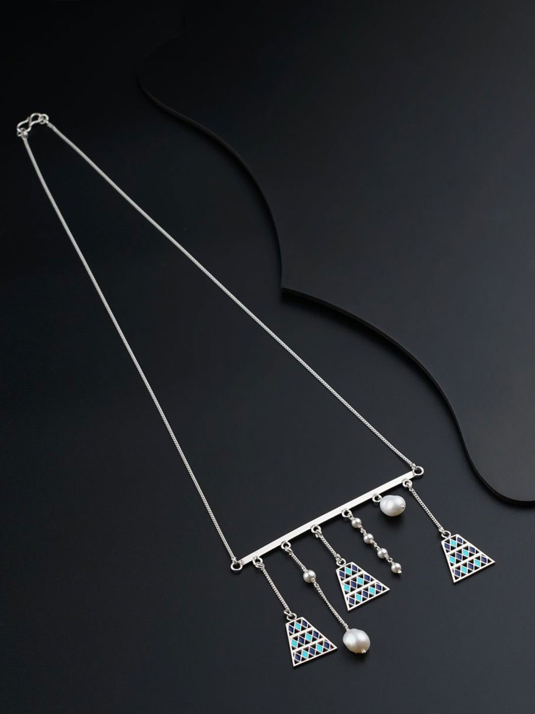 

House of Aadyaa Sterling Silver Necklace