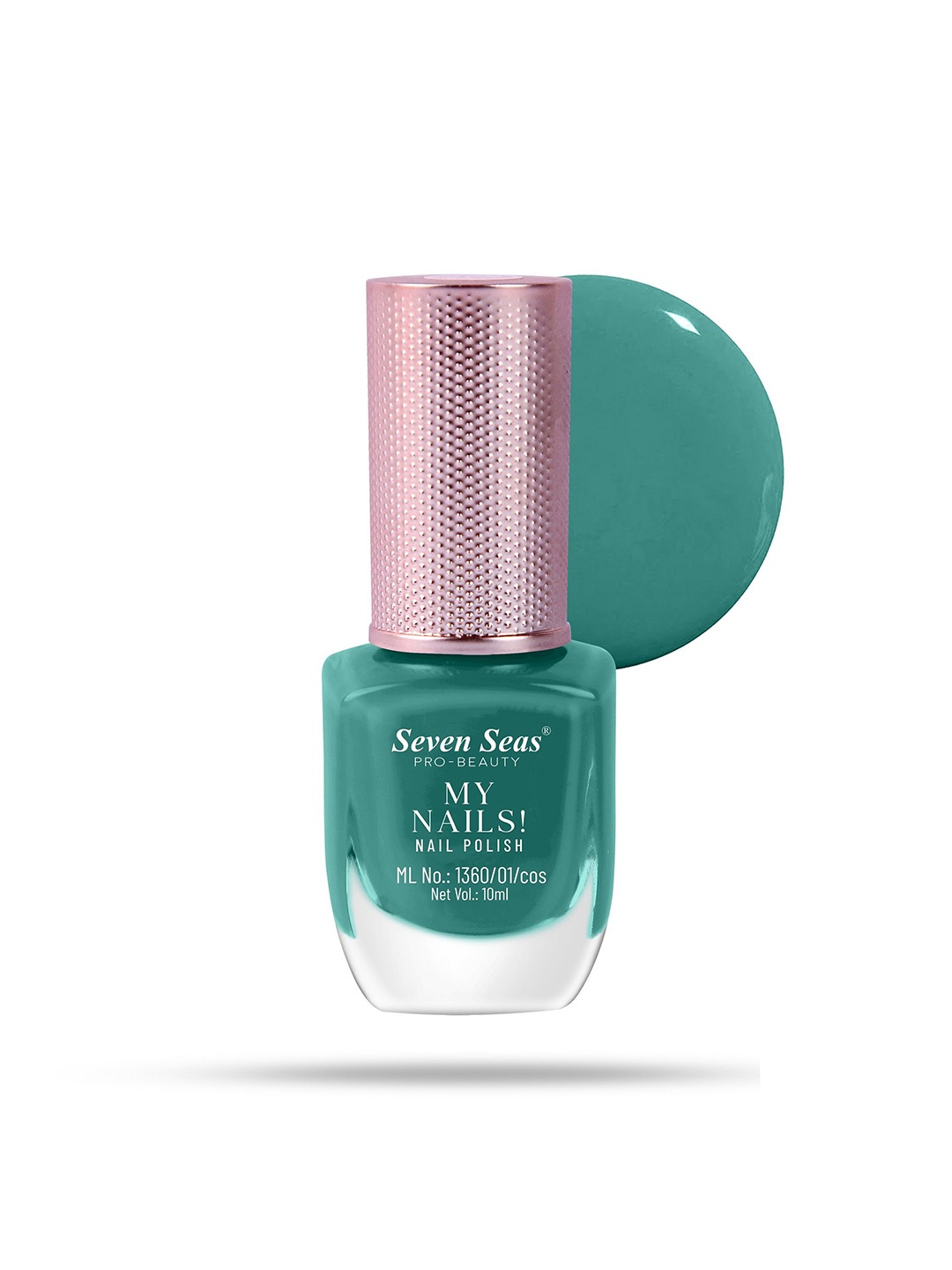 

Seven Seas My Nails Long Lasting Nail Polish - 10 ml- 205, Green