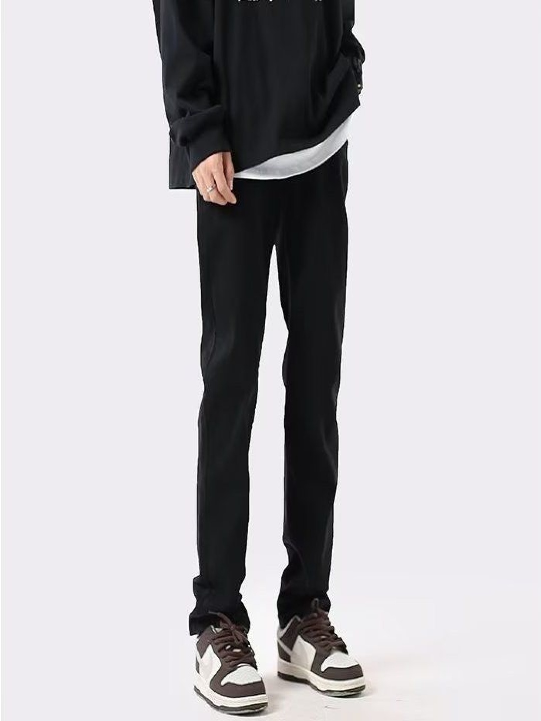 

StyleCast Men Mid-Rise Cotton Jeans, Black