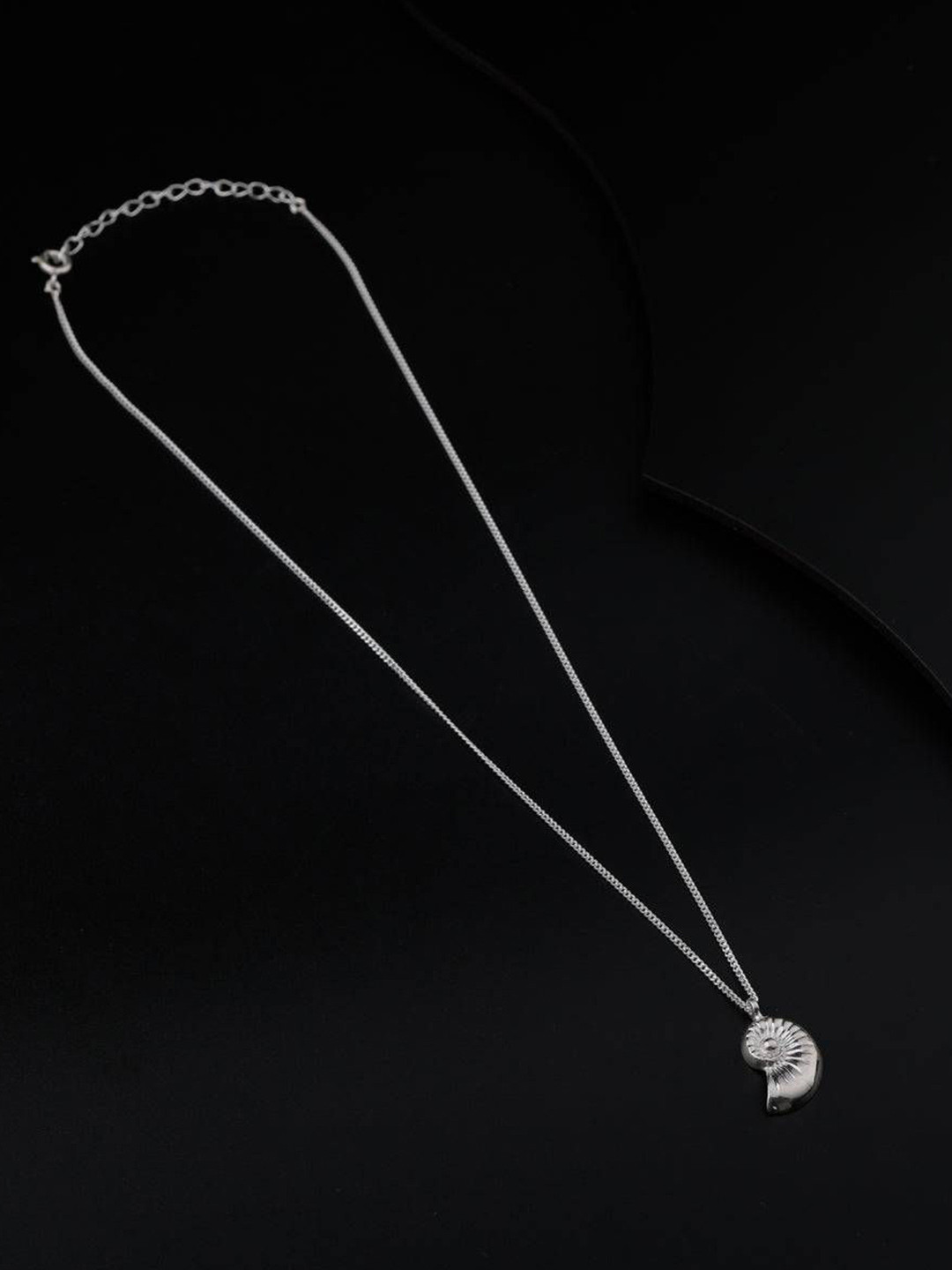 

House of Aadyaa Sterling Silver Temple Necklace