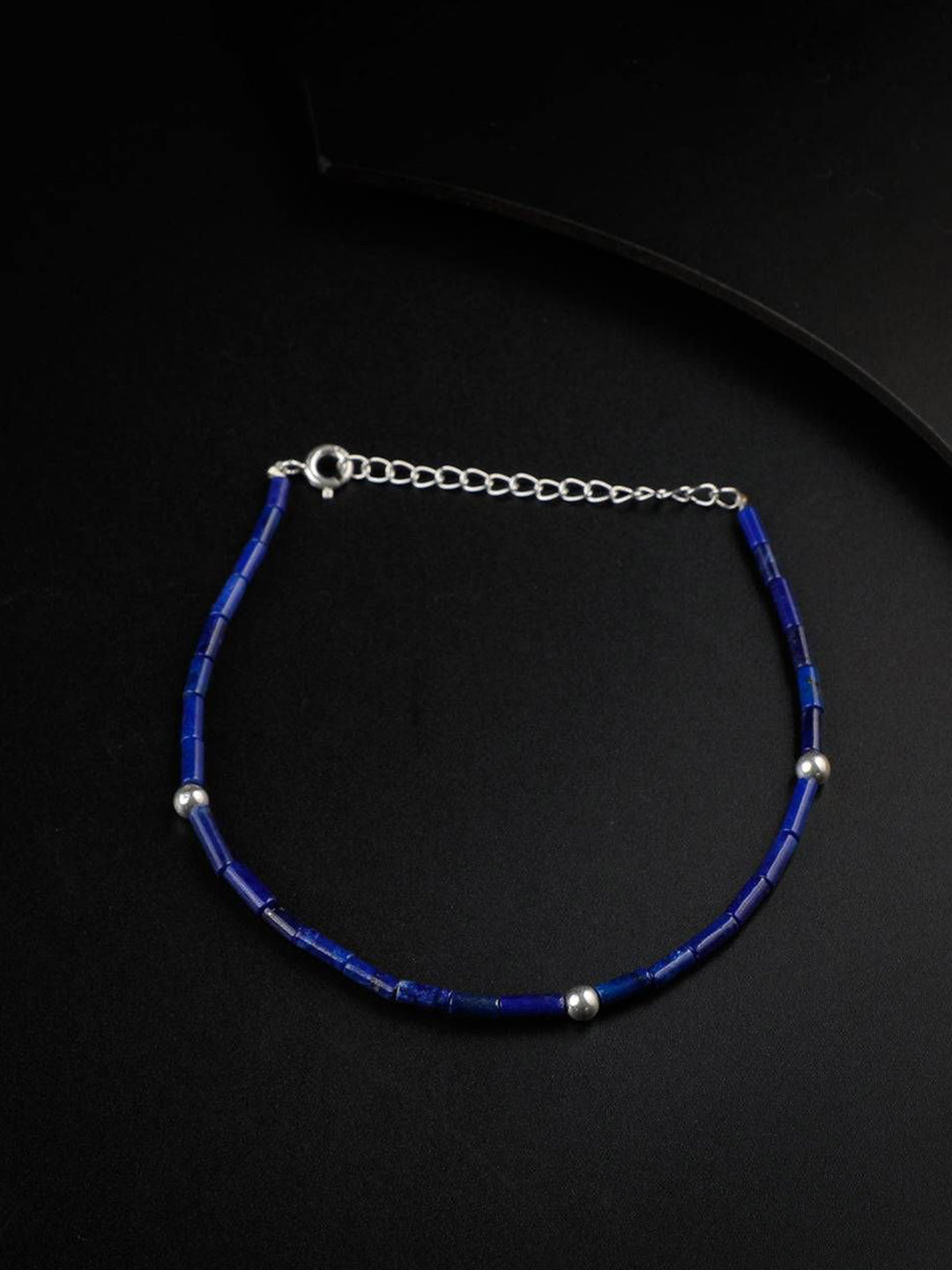 

House of Aadyaa Anklet, Silver