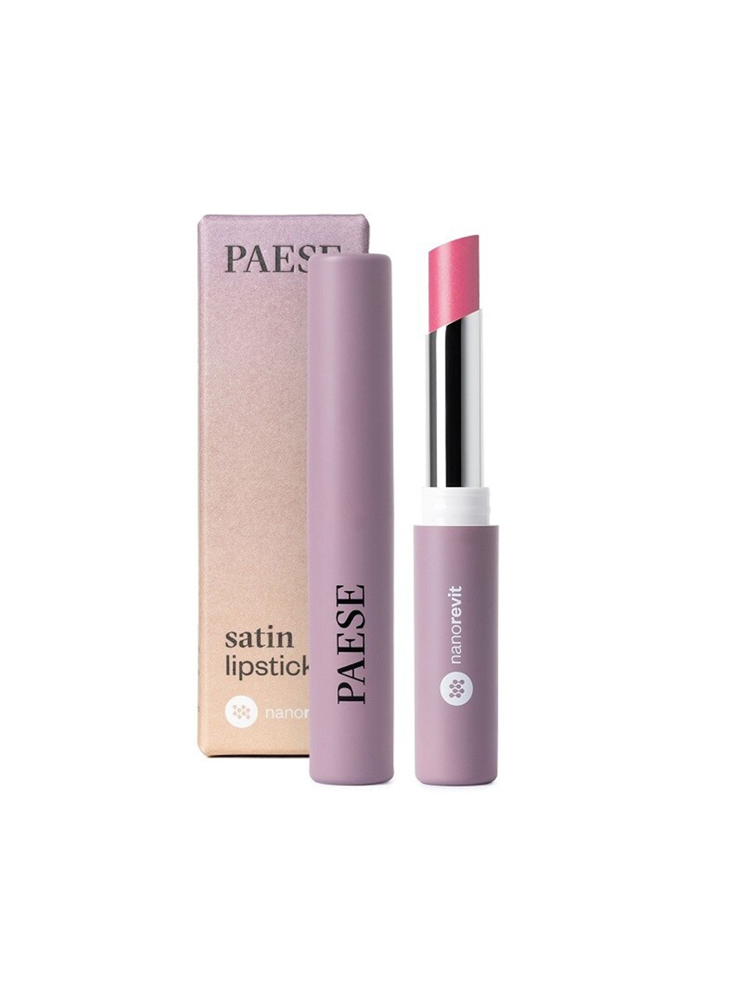 

Paese Cosmetics Nanorevit Long-Lasting Satin Lipstick 2.2g - Pink