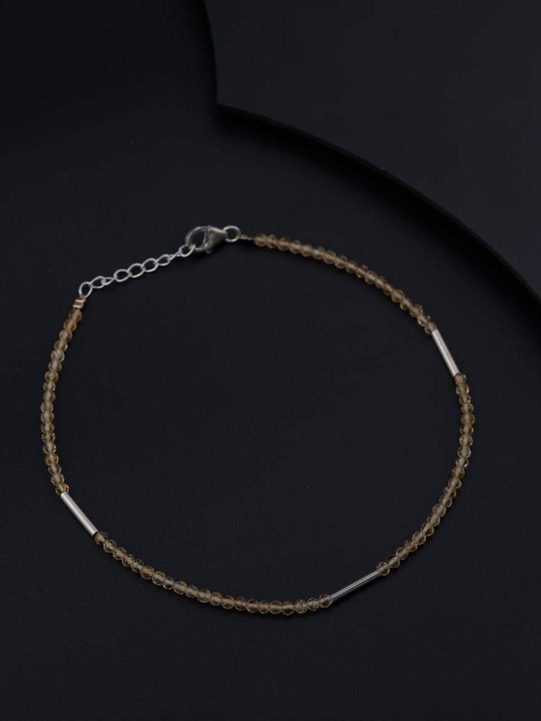 

House of Aadyaa Anklet, Silver