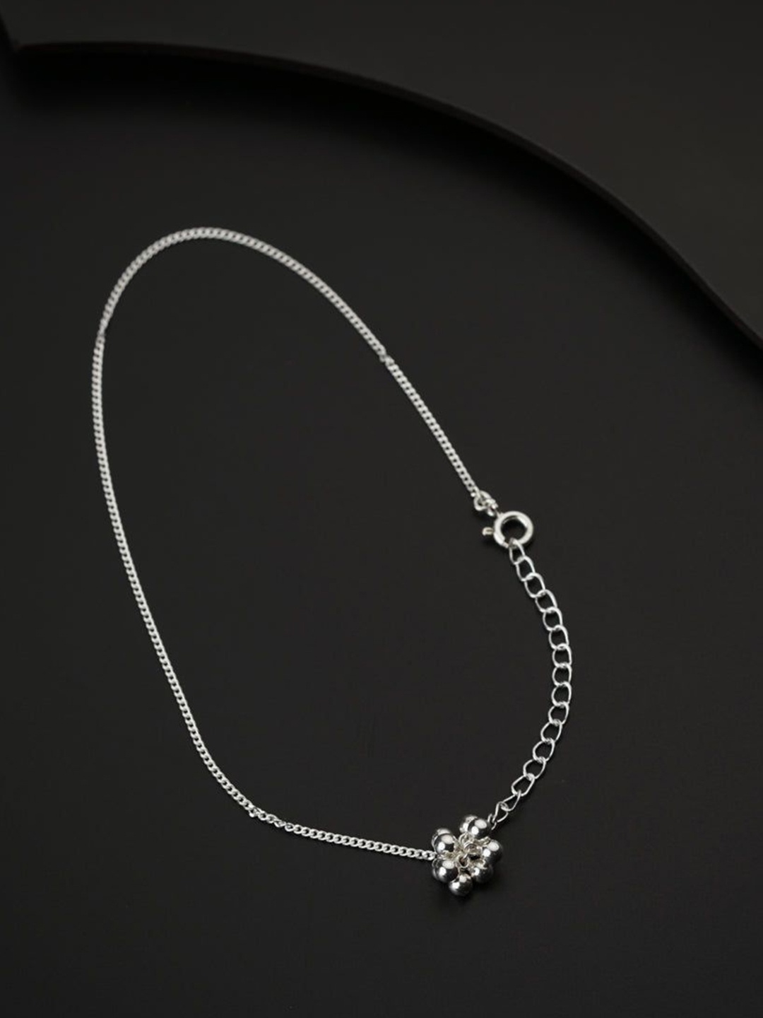 

House of Aadyaa Anklet, Silver