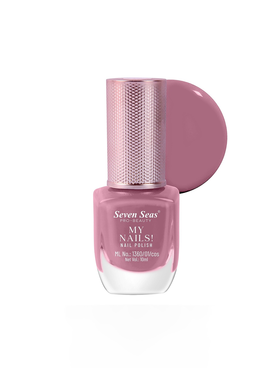 

Seven Seas My Nails Long Wearing Matte Nail Polish - 10 ml - Shade 346 - Pink
