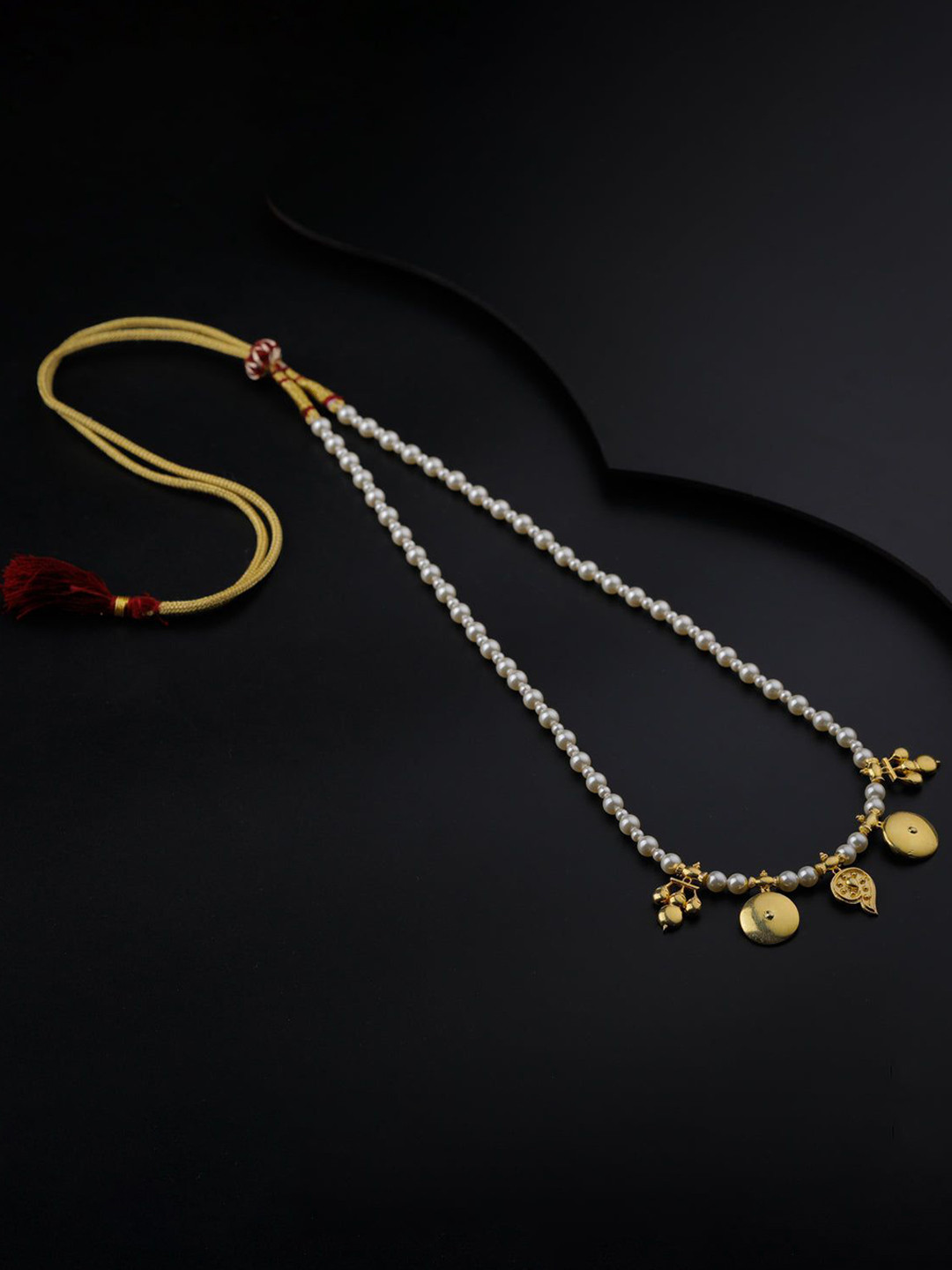 

House of Aadyaa Sterling Silver Necklace, White