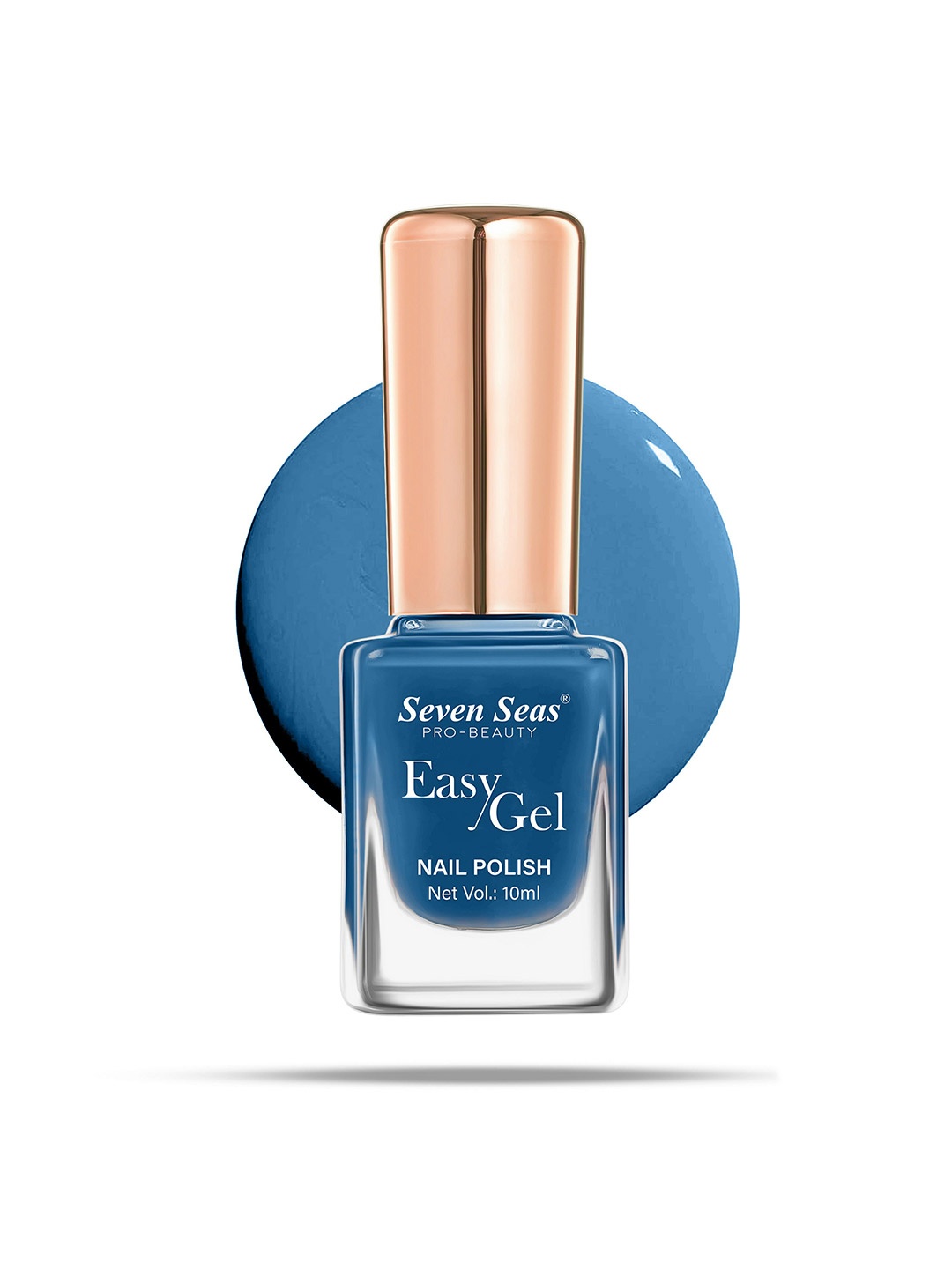 

Seven Seas Easy Gel Pro-Beauty Quick Dry Formula Glossy Nail Polish - 10 ml - Blue 269