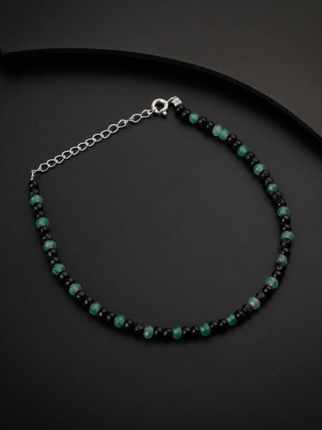 

House of Aadyaa Anklet, Silver