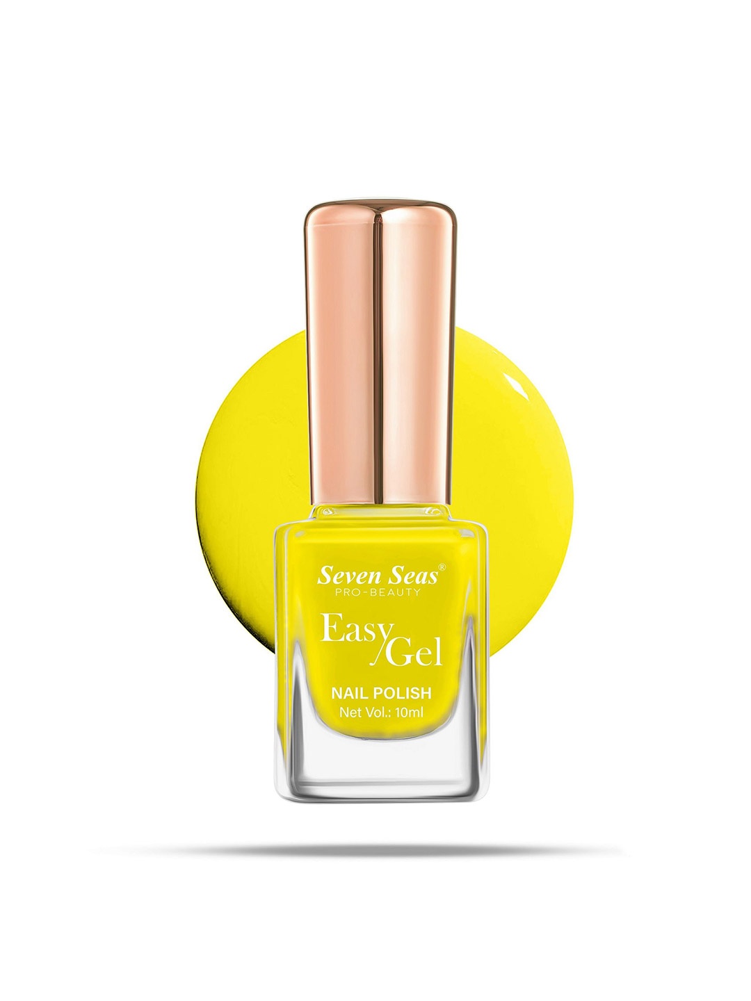 

Seven Seas Easy Gel Glossy Finish Nail Polish - 10 ml - No - 212, Yellow