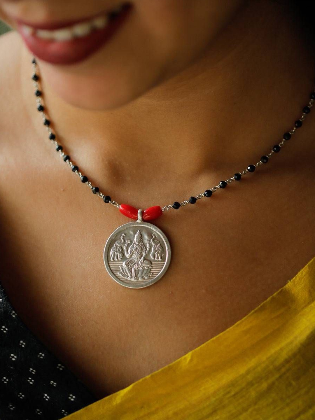 

House of Aadyaa Sterling Silver Necklace