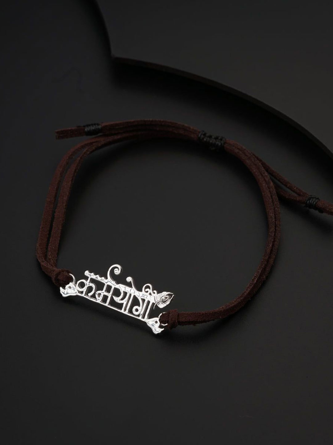 

House of Aadyaa Women Silver Wraparound Bracelet