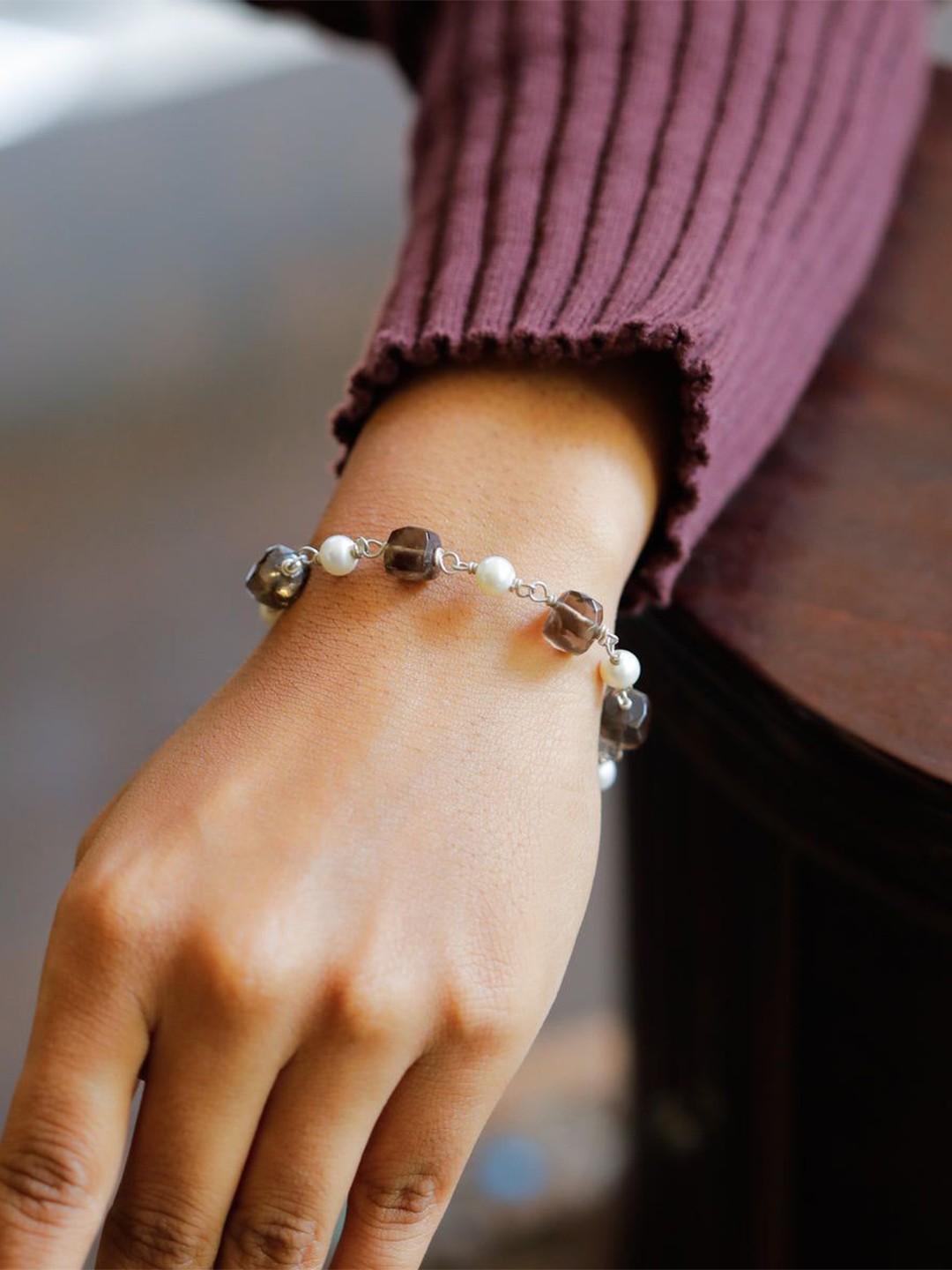 

House of Aadyaa Women 2 Silver Bracelet