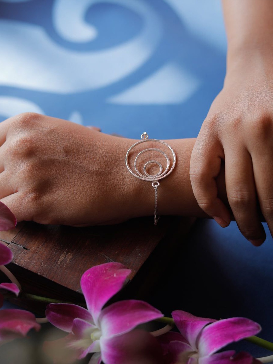 

House of Aadyaa Women 2 Silver Bracelet