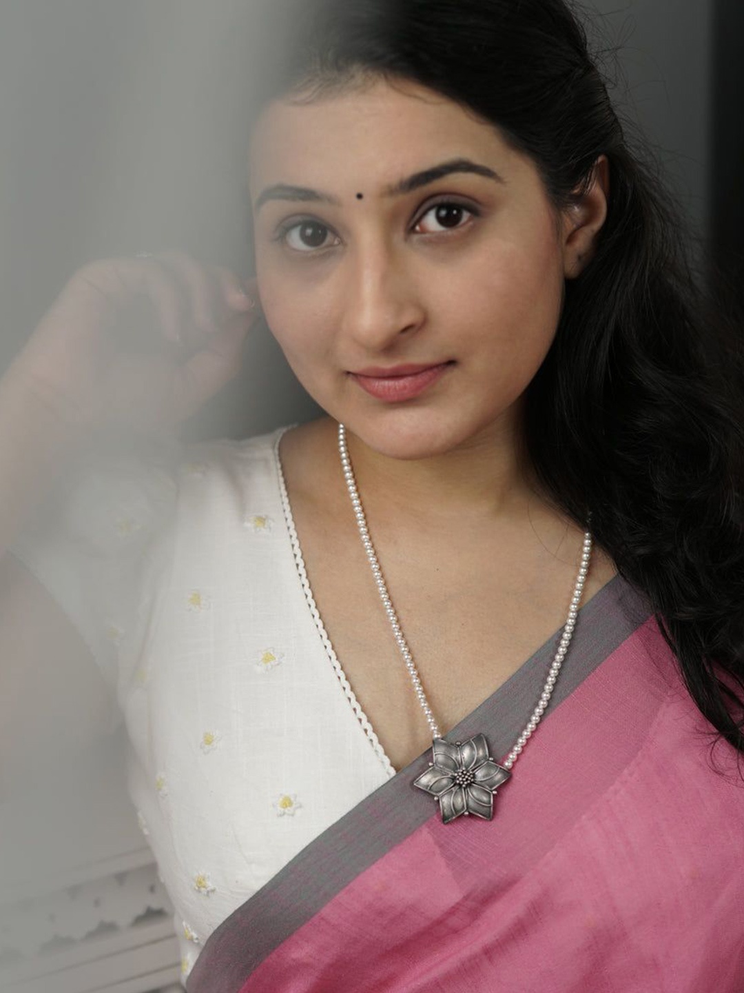 

House of Aadyaa Sterling Silver Necklace