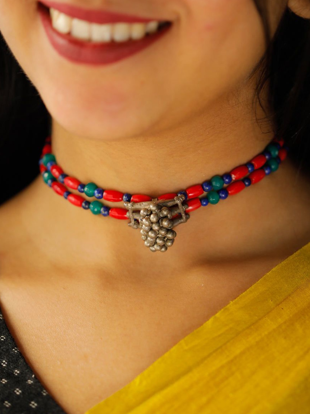 

House of Aadyaa Sterling Silver Necklace