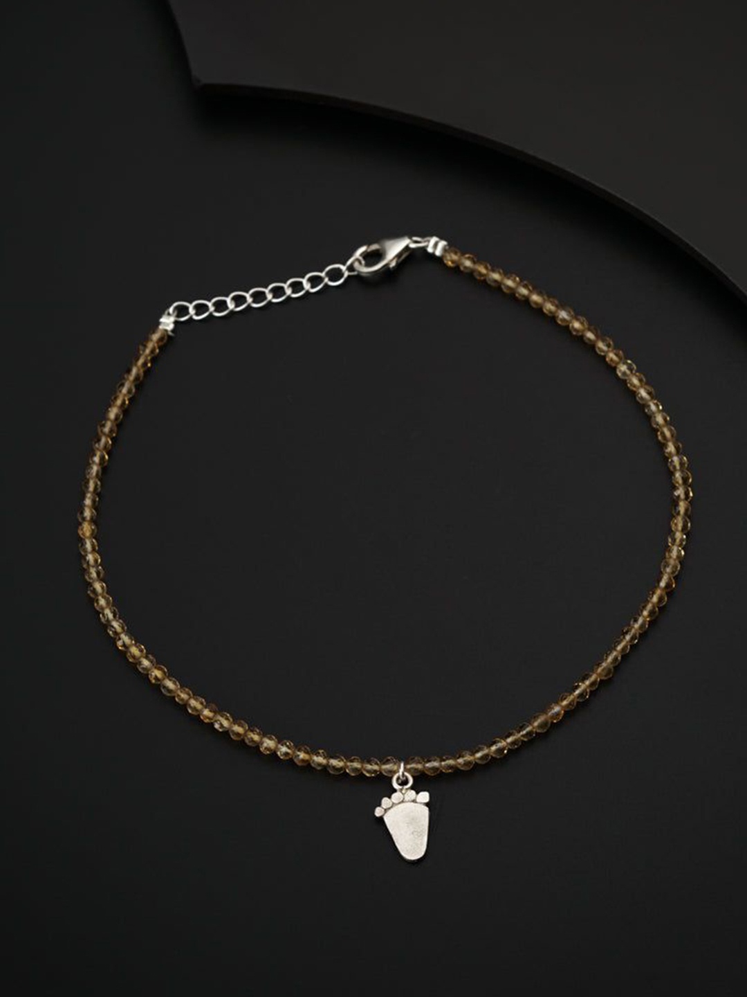 

House of Aadyaa Anklet, Silver