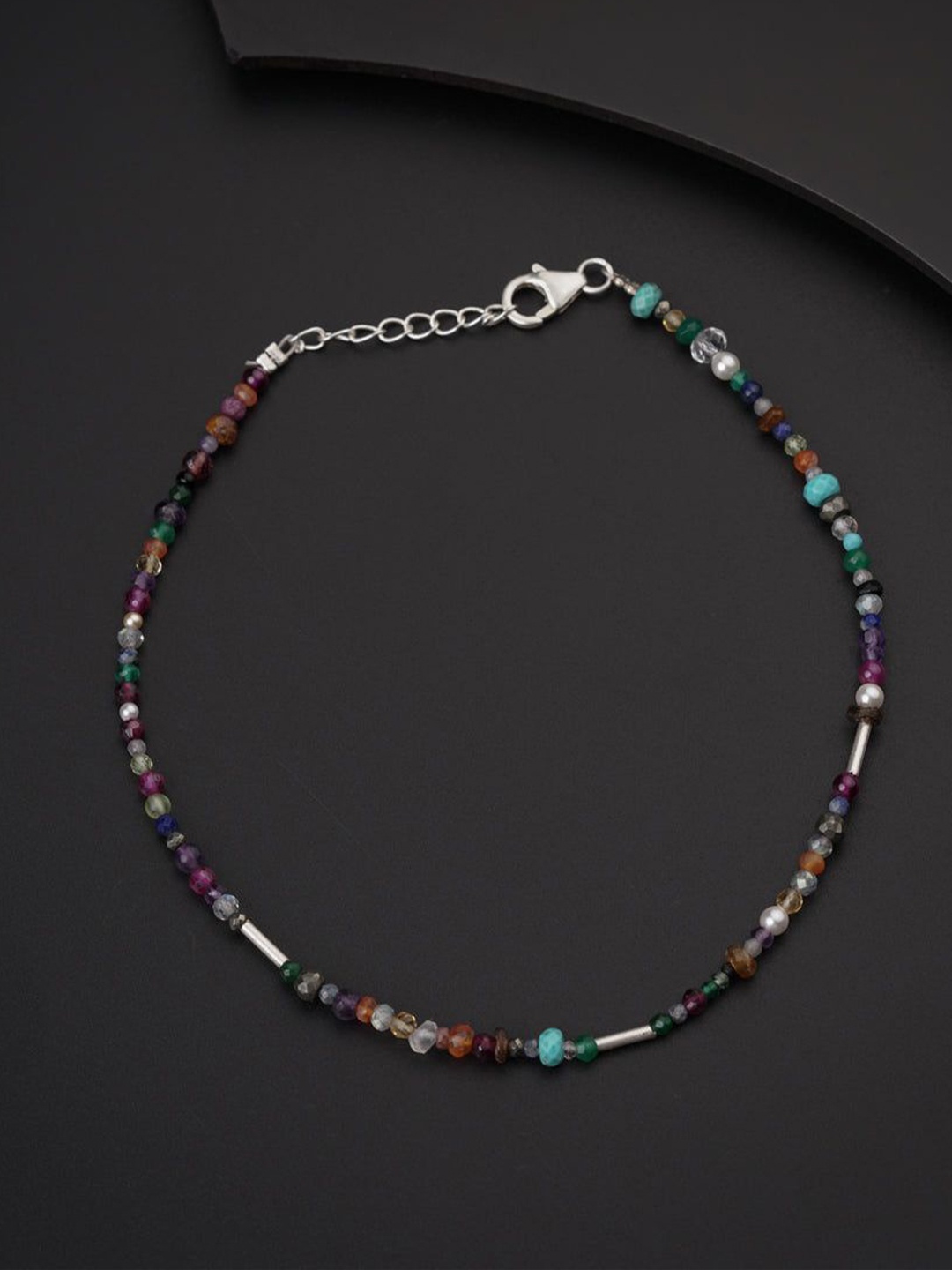 

House of Aadyaa Anklet, Silver