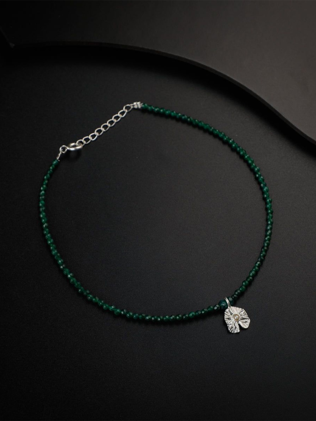 

House of Aadyaa Anklet, Silver