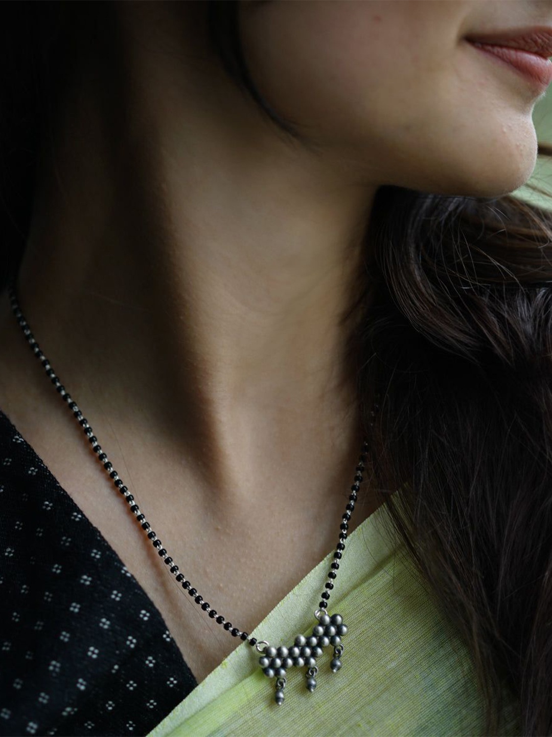 

House of Aadyaa Sterling Silver Necklace