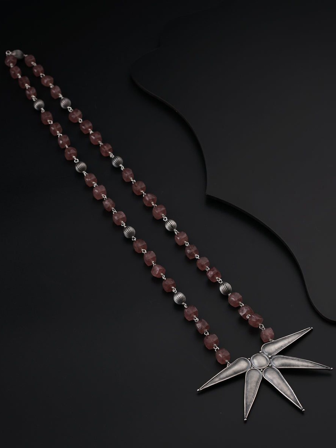 

House of Aadyaa Sterling Silver Necklace
