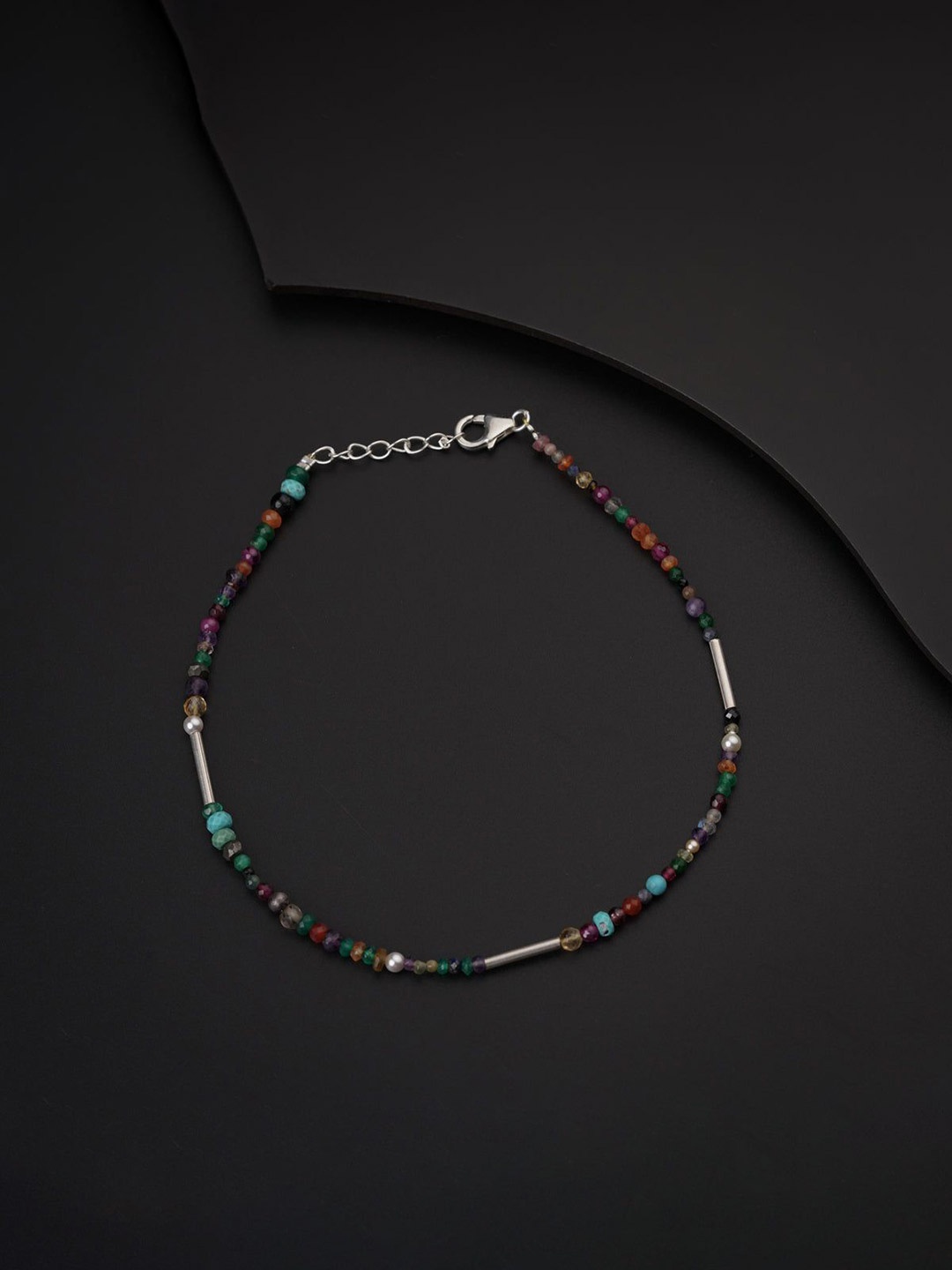 

House of Aadyaa Anklet, Silver