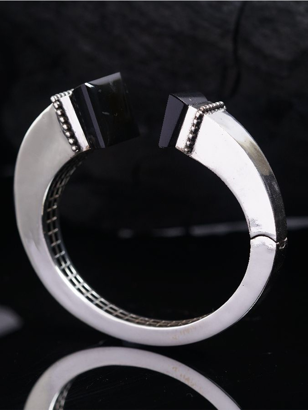 

House of Aadyaa Women Silver Cuff Bracelet