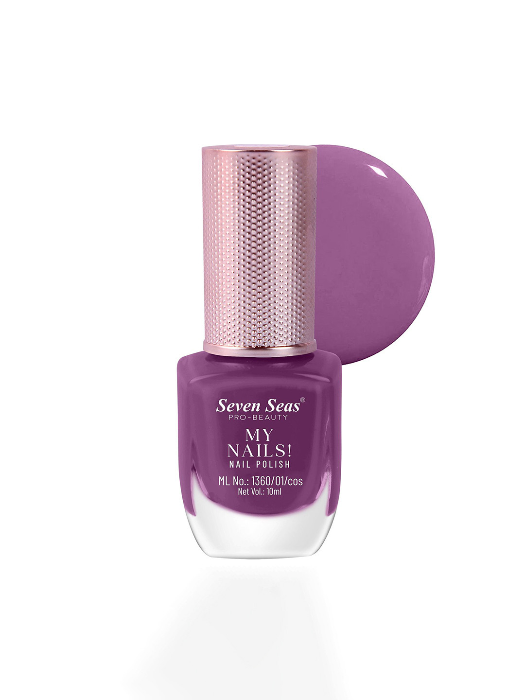 

Seven Seas My Nails Pro-Beauty Long-Lasting Glossy Nail Polish - 10 ml - Purple 211