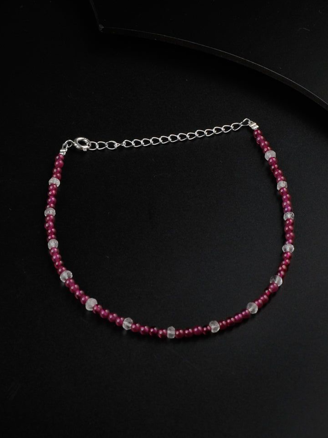 

House of Aadyaa Anklet, Silver