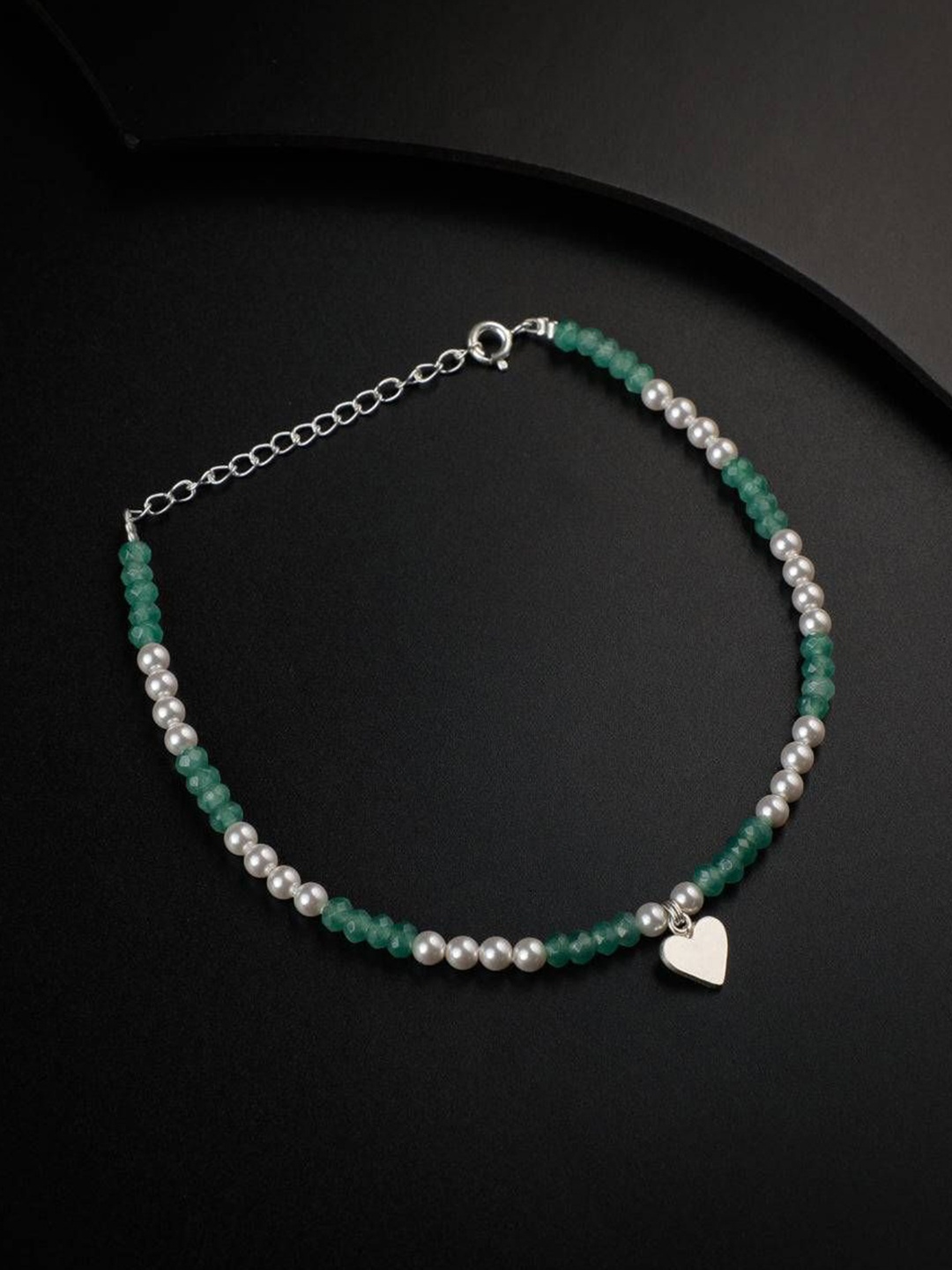 

House of Aadyaa Anklet, Silver