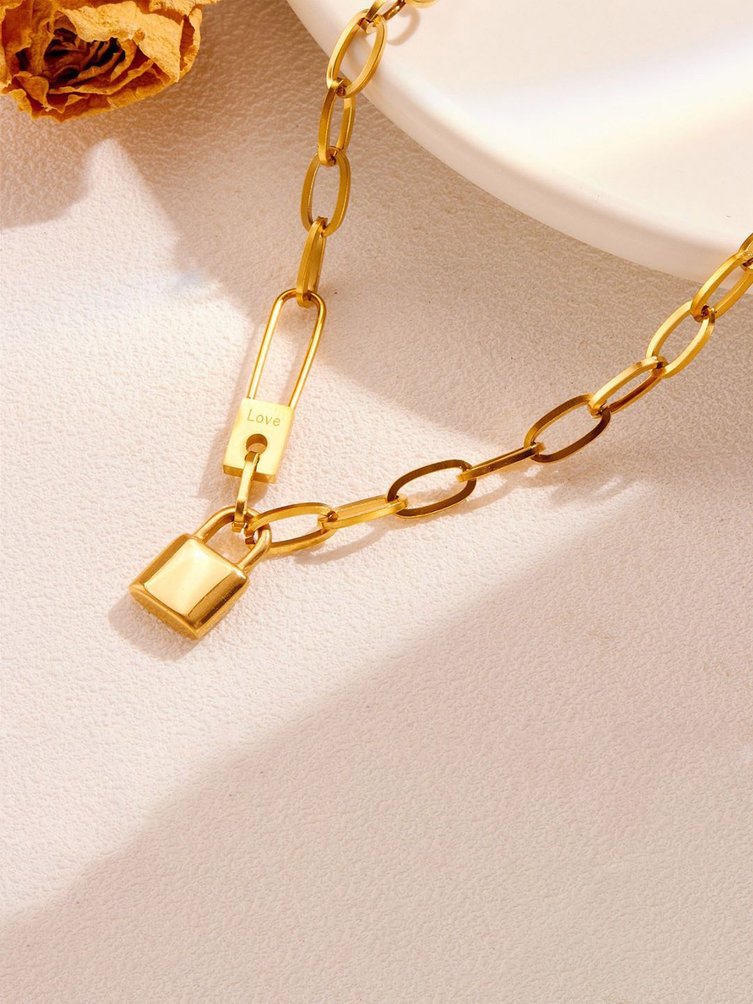 

Designs & You Gold-Plated Stainless Steel Anti Tarnish Chain